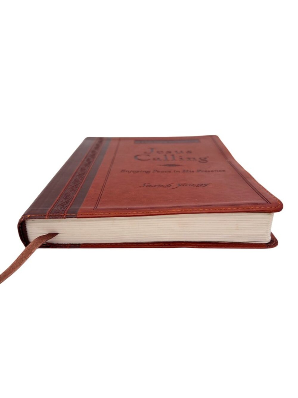 Jesus Calling Enjoying Peace 365 Daily Devotional Sarah Young Faux Leather Cover - Picture 16 of 16
